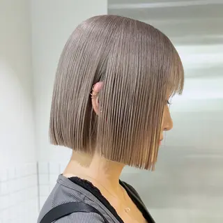 ショート カラー GO TODAY SHAiRE SALON 梅田NU茶屋町店所属・今村彩巴 ボブ/ストレートのヘアスタイル