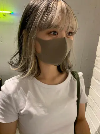 ミディアム カラー Fuuu《フゥ》所属・シノザキ シンゴのヘアスタイル