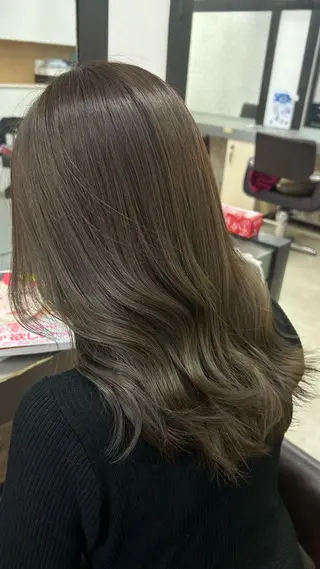 ミディアム ❄️艶カラー/レイヤ ー/ボブ/mao❄️のヘアスタイル
