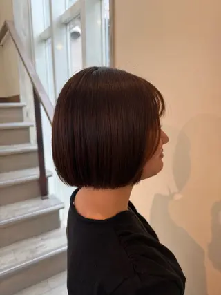 ミディアム 中村 紫乃のヘアスタイル