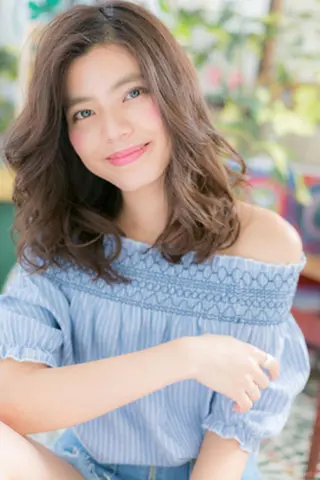 セミロング カラー パーマ ✨限定!パーマお得✨ 佐藤優斗のヘアスタイル