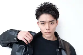 メンズ 渋谷駅/ボブパーマ/ レイヤー/ケンコウのヘアスタイル