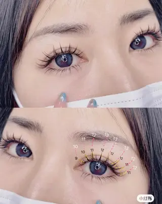 マツエク・マツパ マ サミのマツエク・マツパデザイン