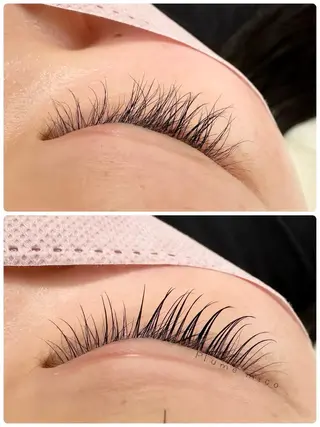 マツエク・マツパ Plume micoのマツエク・マツパデザイン