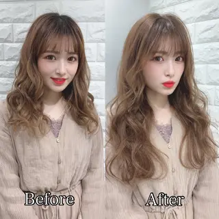 ロング プルエクステ 代表 松本のヘアスタイル