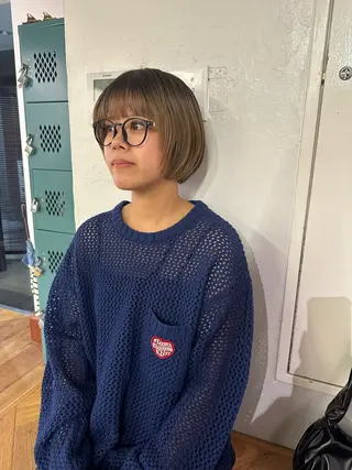 ショート Salt所属・【Salt】 ミオリのヘアスタイル