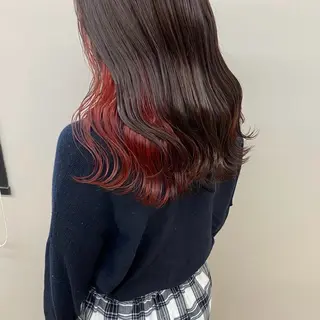 セミロング ＭＵＫＵ細川将真 カラーモデル募集中のヘアスタイル