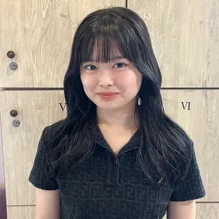 ロング カラー カラー/韓国レイヤー /ブリーチ/hinaのヘアスタイル