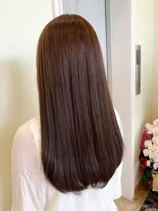 ロング カラー yuri🌼 NUMBER 天王寺のヘアスタイル