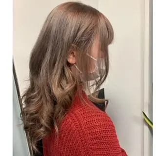 セミロング カラー 韓国カラー/エクステ carryのヘアスタイル