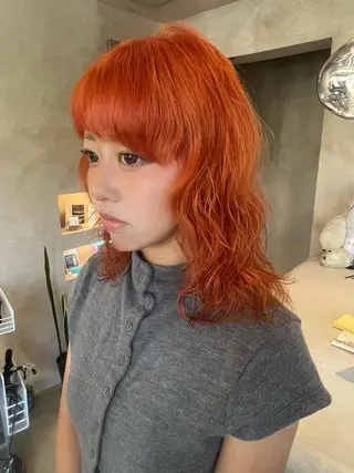 カラー Bërg所属・Bërg mimi ‎ ౨ৎ⋆のヘアスタイル