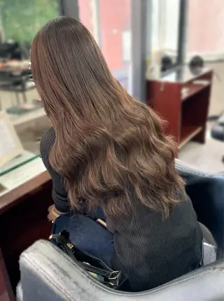 ロング カラー ハイトーンエクステ 🎩カズキ🎩のヘアスタイル