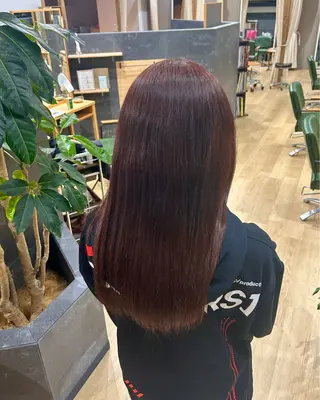 ロング カラー OPS  hair 西新店所属・藤本 航大のヘアスタイル