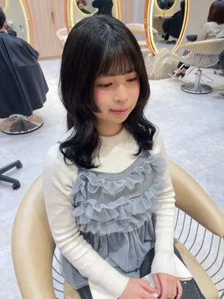 カラー 竹田 真梨子のヘアスタイル