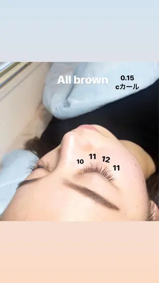 マツエク・マツパ My sweet salon 明石駅前店所属・eye MIRAIのマツエク・マツパデザイン