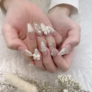 ネイル 🦋ネイルサロン ブラン🌈ゆりのネイルデザイン