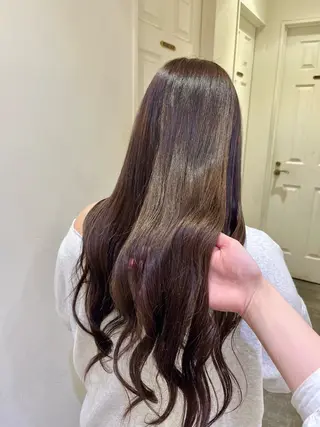 カラー 🎀ツヤカラー🎀 暖色カラー/amiのヘアスタイル