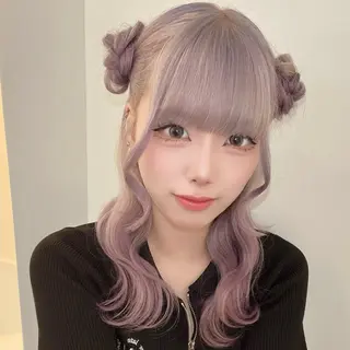 セミロング 美容室ORIKA /AI 海外レイヤーのヘアスタイル