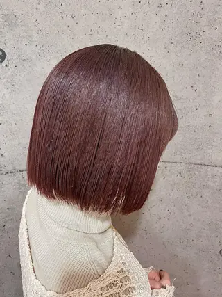 ショート カラー 🦋透明感 艶カラー Rie🦋のヘアスタイル