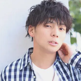 ショート パーマ サロウィン浦和所属・愛されヘア/ 暖色カラー/まいこのヘアスタイル