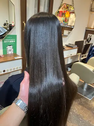 ロング カラー 髪質改善 pulirのヘアスタイル