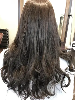 ロング 永作 真司のヘアスタイル