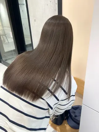 ロング カラー 🎀やわらかカラー/ 艶カラー/よこやまのヘアスタイル