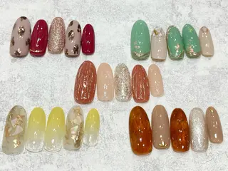 ネイル 高尾 梨花のネイルデザイン