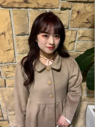 ロング TALO所属・似合わせレイヤーカ ット　ʚɞ riiのヘアスタイル