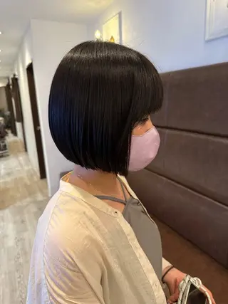 ショート カラー 🌟韓国風レイヤー 🌟さやかのヘアスタイル