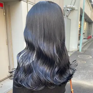 セミロング カラー 💗艶髪透明感カラー 💗DAIKI💗のヘアスタイル