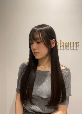 ロング 松尾 美南海のヘアスタイル