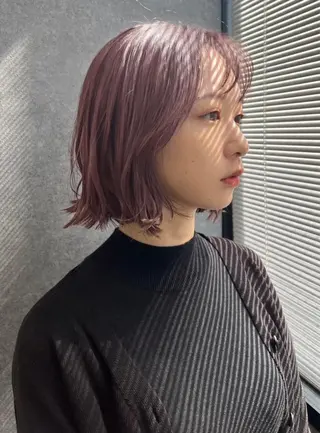 ショート カラー FRAME spa&hair room博多店【フレーム】所属・髪質改善|顔周り|博 多|川上智也のヘアスタイル