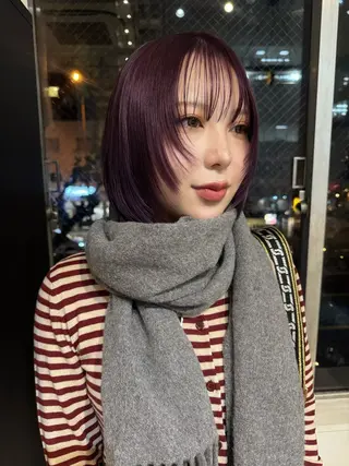 ショート sliver siki・ayanaのヘアスタイル
