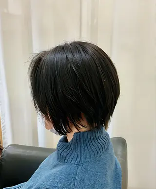 ショート 秋山知穂🌸縮毛矯正 ショートお任せ🌸のヘアスタイル