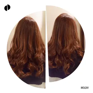 ロング カラー ✨縮毛矯正✨髪質改善 ナカシマ ユミのヘアスタイル