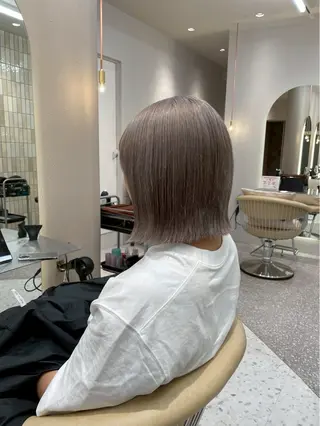 カラー Lond Cheri所属・ひな🐥仙台/ ワンカラー/縮毛矯正のヘアスタイル