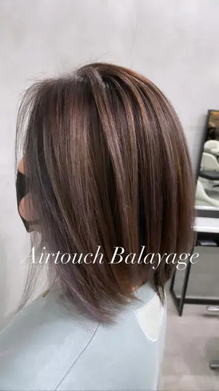 ショート カラー ウルフ🐺/ボブ ハイトーン🌈/増田のヘアスタイル