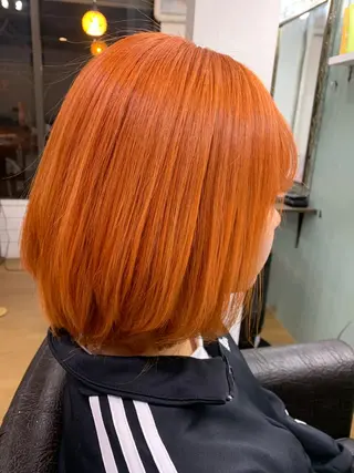 ミディアム カラー ヘアアレンジ R ri R takagiのヘアスタイル