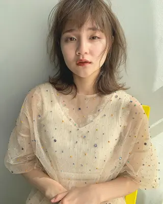 ミディアム CLAN クランのヘアスタイル