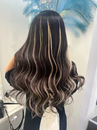 ロング カラー Lapis 池袋店所属・MASHIRO 🩵Lapis池袋店のヘアスタイル