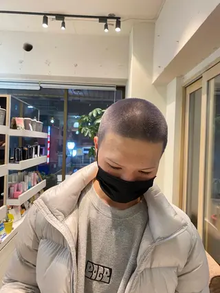 カラー メンズ ハマベ イクト FLORENのヘアスタイル