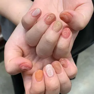 ネイル YUKIMO🍎名駅 /ニュアンスのネイルデザイン