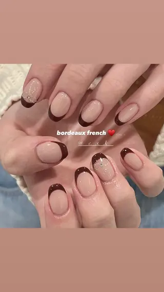 ネイル 🎀チーク/ちゅるん 🫧chisa🎀のネイルデザイン