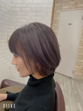 ショート 若山 敦のヘアスタイル