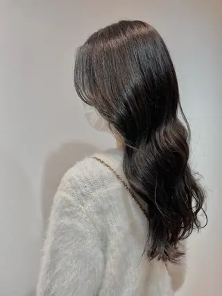 ロング 韓国/顔周りカット /キム チョウヒのヘアスタイル
