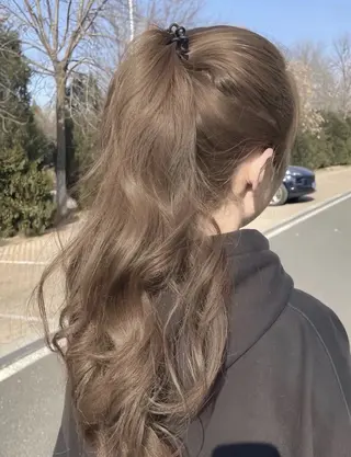 ロング カラー レイヤー/韓国❣️ 髪質改善/亘紘輝のヘアスタイル