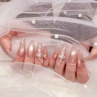 ロング m  nail 新石切のネイルデザイン