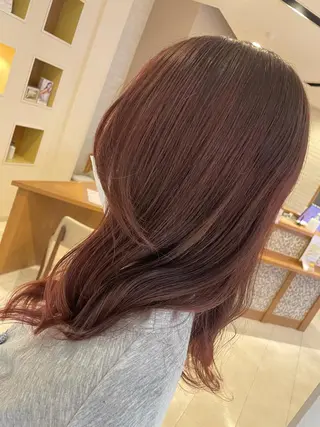 カラー Chere rosso所属・✨頭身浴無料 -chere-金剛店のヘアスタイル