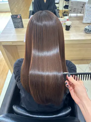 ロング 松岡 ひなののヘアスタイル